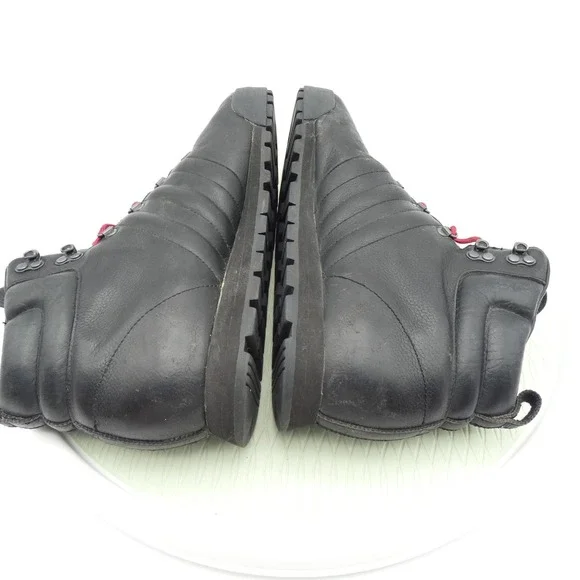 Adidas Jake Blauvelt G56462 Mens US 11 Ankle Boots Black Pink Leather Round Toe - Picture 6 of 10